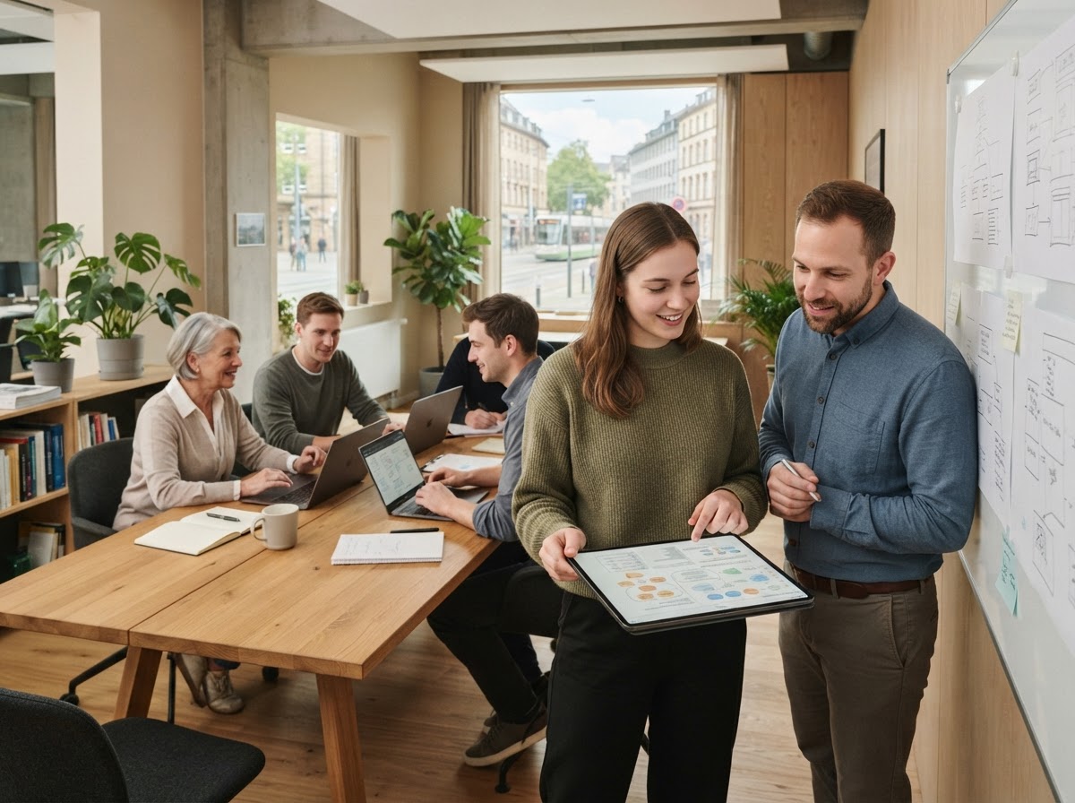StvanikildoETH Analyseteam bei der Arbeit an Datenmodellen